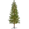 Online 7.5 ft. Clear Lit Fairbanks Fir Christmas Tree Christmas Trees