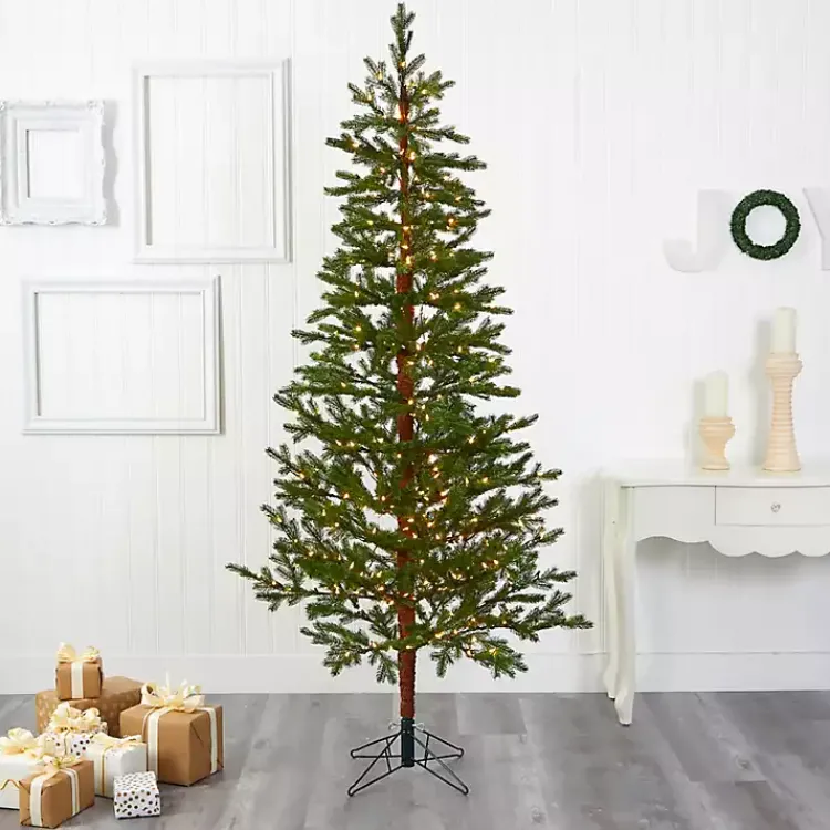 Online 7.5 ft. Clear Lit Fairbanks Fir Christmas Tree Christmas Trees