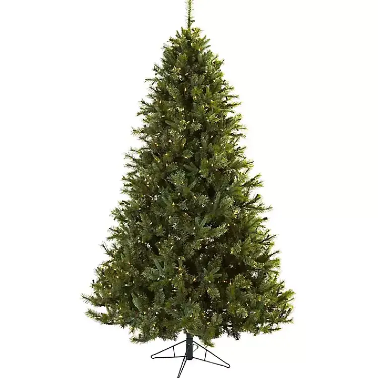 Sale 7.5 ft. Clear Lit Majestic Pine Mix Christmas Tree Christmas Trees