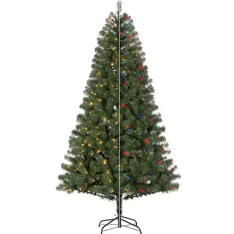 Online 7.5 ft. Color-Changing Lit Spruce Christmas Tree Christmas Trees
