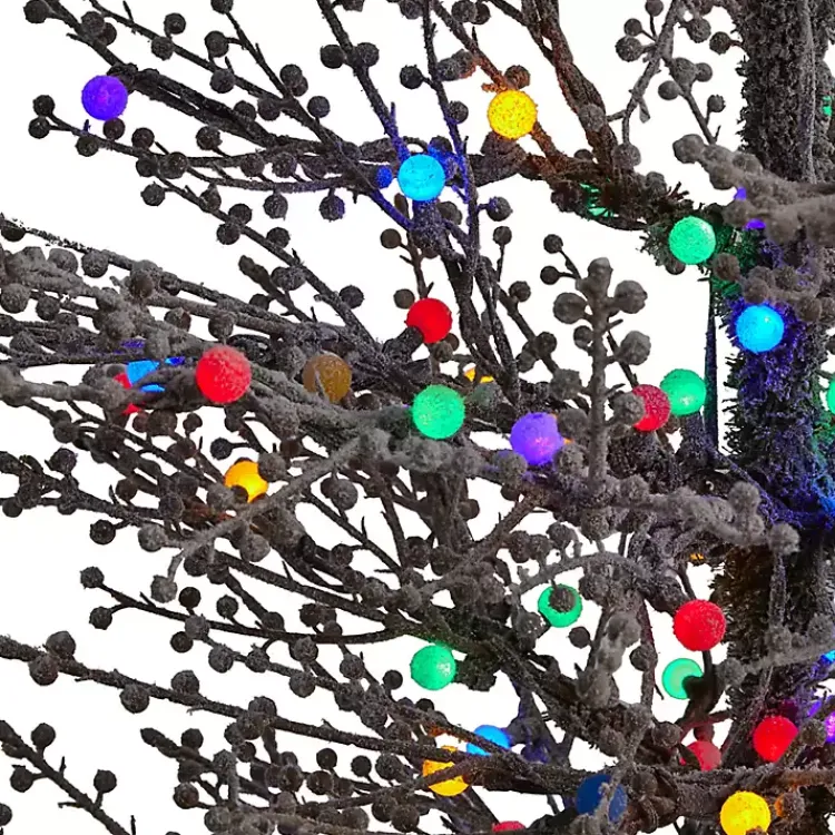 Outlet 5 ft. Frosted Berry Twig Christmas Tree Christmas Trees
