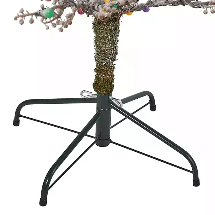 Outlet 5 ft. Frosted Berry Twig Christmas Tree Christmas Trees