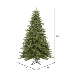 Hot 6.5 ft. Multi-Lit King Spruce Christmas Tree Christmas Trees