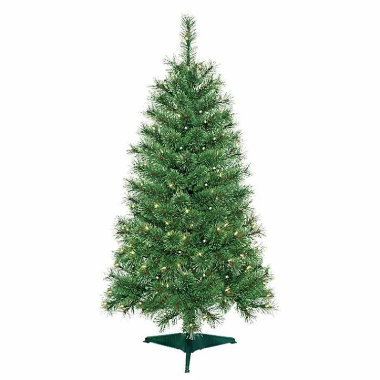 Sale 4 ft. Pre-Lit Cashmere Christmas Tree Christmas Trees