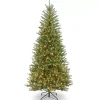 New 6.5 ft. Pre-Lit Dunhill Fir Slim Christmas Tree Christmas Trees