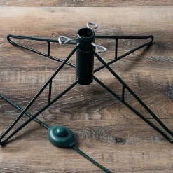 New 6.5 ft. Pre-Lit Flocked Utica Fir Christmas Tree Christmas Trees