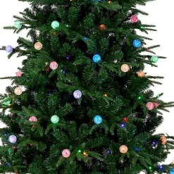 6 ft. Pre-Lit Globe Light Duxbury Christmas Tree Christmas Trees