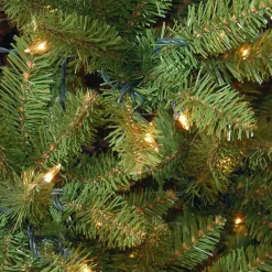 Discount 7.5 ft. Pre-Lit Kingswood Fir Christmas Tree Christmas Trees