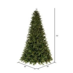 Sale 7.5 ft. Warm LED Douglas Fir Christmas Tree Christmas Trees