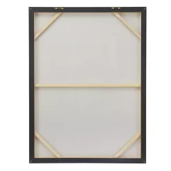 Kirklands Home Canvas Art|Abstract Gold Framed Canvas Art Print