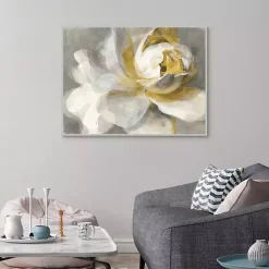 Kirklands Home Canvas Art|Abstract Rose Framed Canvas Art Print