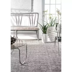 Kirklands Home Area Rugs|Abstract Waves Sherill Area Rug, 5x8