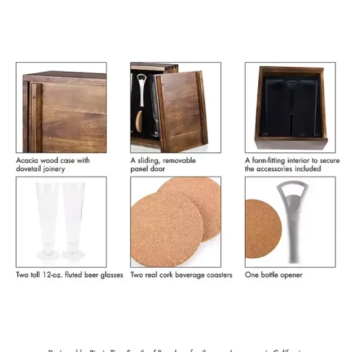 Kirklands Home Barware|Acacia Los Angeles Rams Beer Glass Set