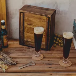 Kirklands Home Barware|Acacia Tampa Bay Buccaneers Beer Glass Set