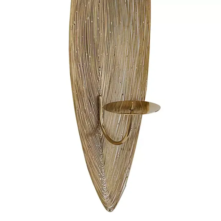 New Adrienne en Steel Spiral Sconce Sconces