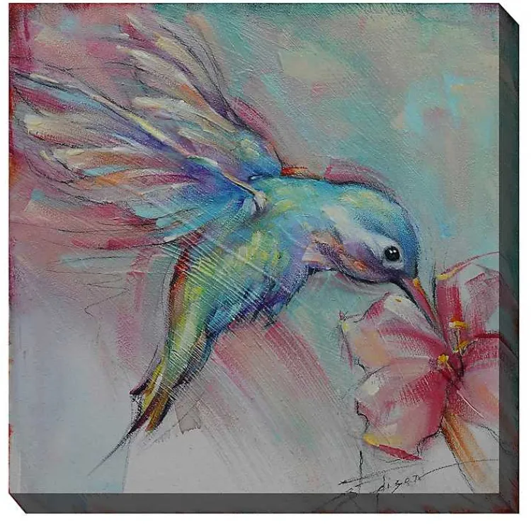 Kirklands Home Outdoor Wall Decor|All A Flutter Outdoor Canvas Art Print