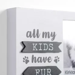 Sale All My Kids Have Fur White Picture Frame Picture Frames