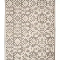 Kirklands Home Outdoor Rugs|Aloha Ivory Geometric Indoor/Outdoor Area Rug, 3x5