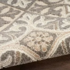 Kirklands Home Outdoor Rugs|Aloha Ivory Geometric Indoor/Outdoor Area Rug, 6x9