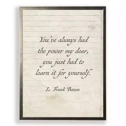 Kirklands Home Wall Quotes & Signs|Always Had The Power Wall Plaque White