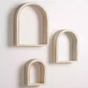 Kirklands Home Shelves|Amalie Beaded Arch Shelves, Set of 3
