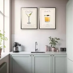 Kirklands Home Framed Art|Amaretto Sour Framed Art Print Orange
