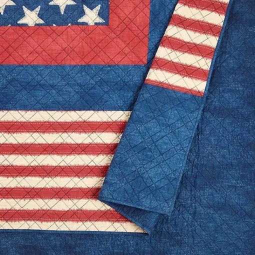 Kirklands Home Quilts|Americana Patch 3-pc. Full/Queen Quilt Set