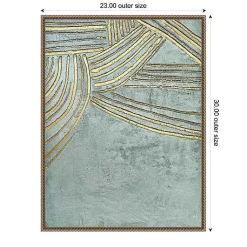 Kirklands Home Canvas Art|Ancient Gold Sun Canvas Art Print