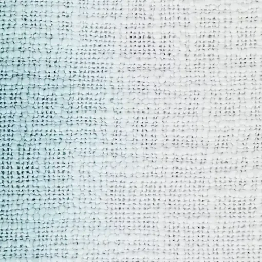 Angel Blue Shibori Slab Fringe Throw Blankets & Throws