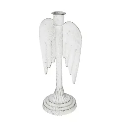 New Angel Wing Taper Candle Holders, Set of 2 Christmas Decorations