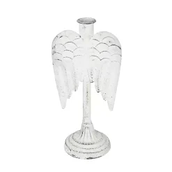 New Angel Wing Taper Candle Holders, Set of 2 Christmas Decorations