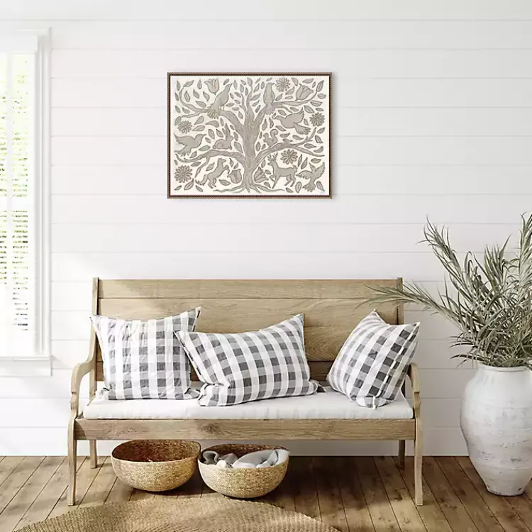 Kirklands Home Canvas Art|Animal Tree Canvas Art Print, 30x23 in.