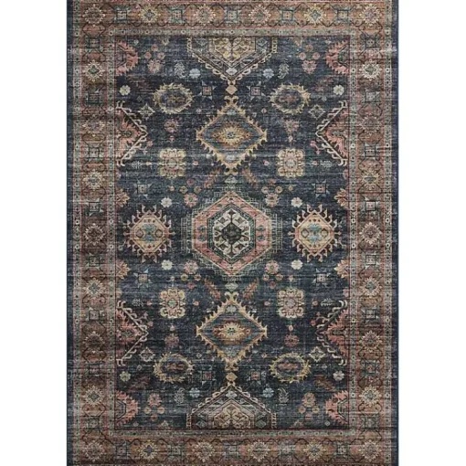 Kirklands Home Accent Rugs|Anniston Denim Sunset Accent Rug, 2x4