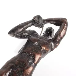 Best Antique Bronze Pole Vaulter Figurine, 17 in. Statues & Figurines