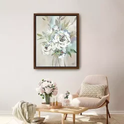 Kirklands Home Framed Art|Antique Rose II Framed Canvas Art Print