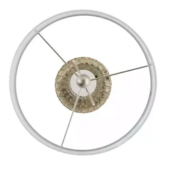 Kirklands Home Table Lamps|Antique Textured Glass Luxuria Table Lamp Silver