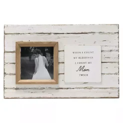Hot Antique White Wooden Mom Picture Frame Picture Frames