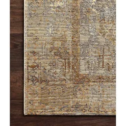 Kirklands Home Outdoor Rugs|Antiqued Ivory Copper Outdoor Area Rug, 5x7
