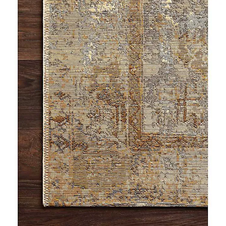 Kirklands Home Outdoor Rugs|Antiqued Ivory Copper Outdoor Area Rug, 5x7