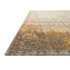 Kirklands Home Outdoor Rugs|Antiqued Ivory Copper Outdoor Area Rug, 7x11