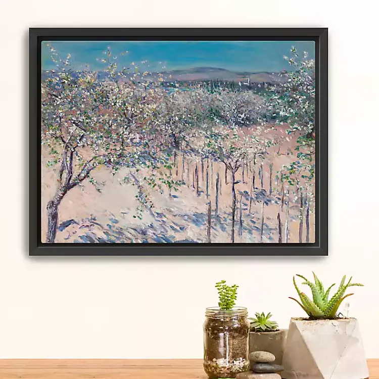 Kirklands Home Canvas Art|Apple Orchard in Bloom Canvas Art Print, 26x20 in.