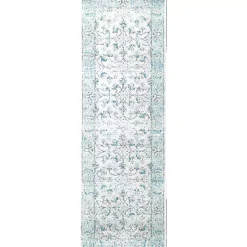 Kirklands Home Accent Rugs|Aqua Rio Runner