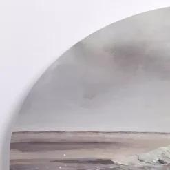 Kirklands Home Canvas Art|Arched Shoreline Canvas Art Print Gray