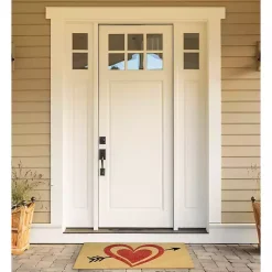 Clearance Arrow Through the Heart Doormat Valentines Day Decorations