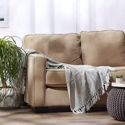 Artichoke Herringbone Fringe Throw Blankets & Throws