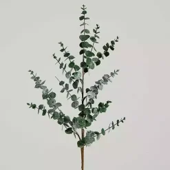 Sale Artificial Eucalyptus Stems, Set of 3 Stems & Bouquets