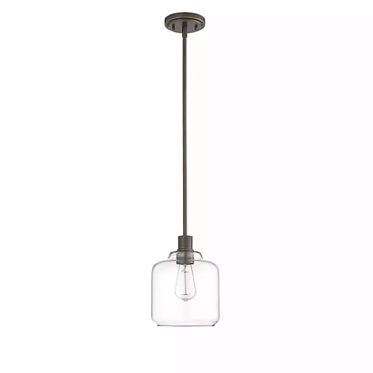 Kirklands Home Chandeliers & Pendant Lighting|Asheville Bronze Glass Globe Pendant Light Brown