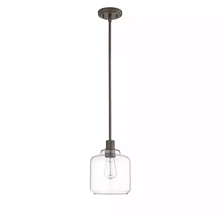 Kirklands Home Chandeliers & Pendant Lighting|Asheville Bronze Glass Globe Pendant Light Brown