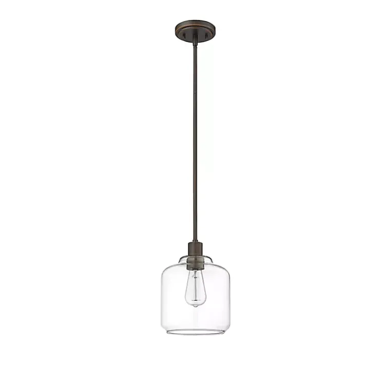 Kirklands Home Chandeliers & Pendant Lighting|Asheville Bronze Glass Globe Pendant Light Brown