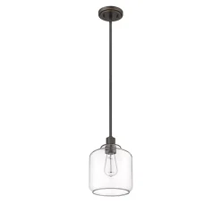 Kirklands Home Chandeliers & Pendant Lighting|Asheville Bronze Glass Globe Pendant Light Brown